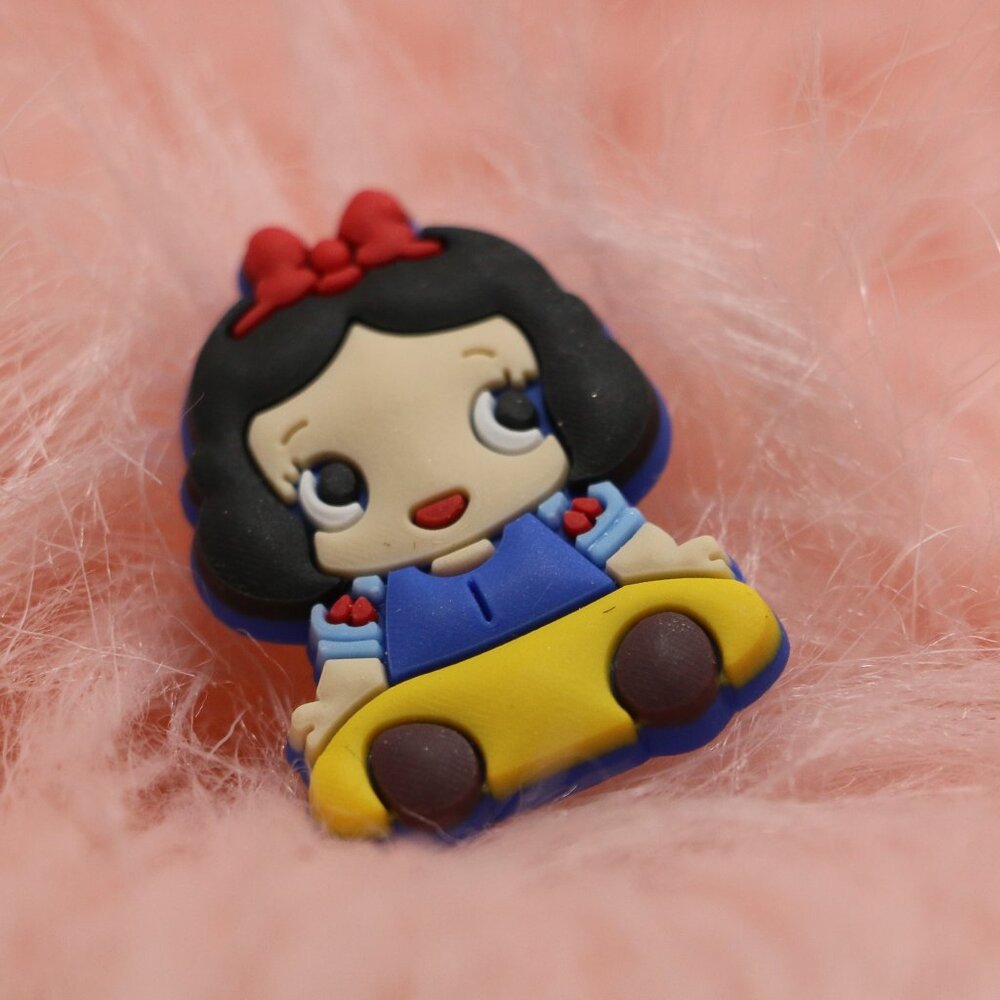Baby Snow White Croc Charm